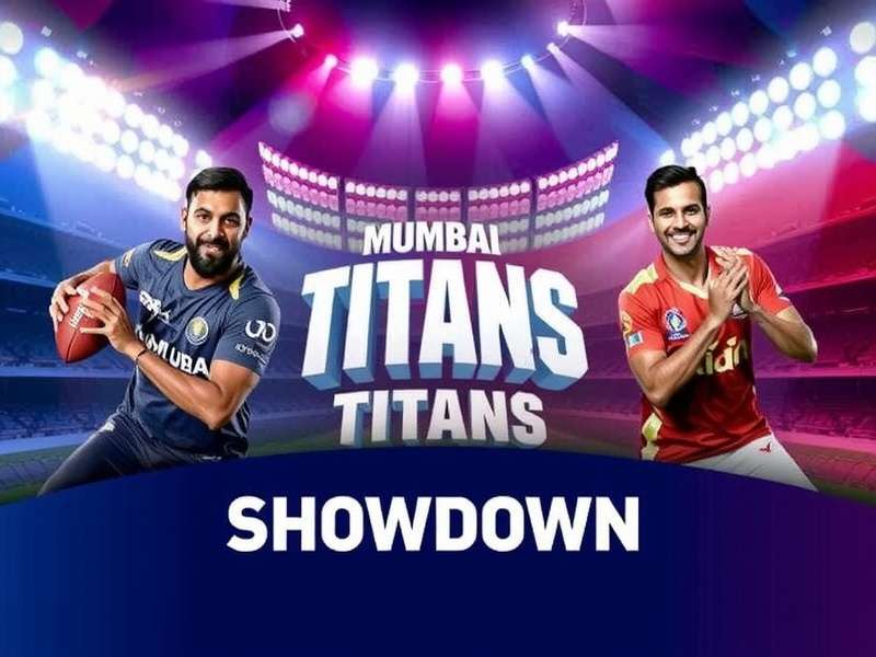 Mumbai Titans Showdown Game Banner
